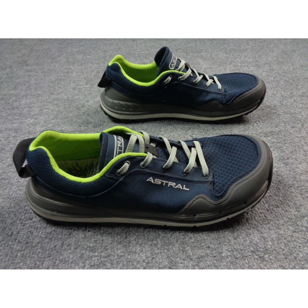 Astral  TR1 Junction Shoes Mens 10.5 Blue Gray Hiking Trekking Mesh Trail